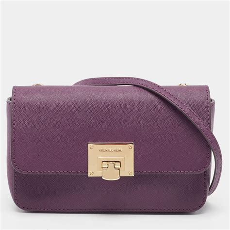 michael kors damson crossbody|Michael Kors Tina Leather Clutch Crossbody and Detachable .